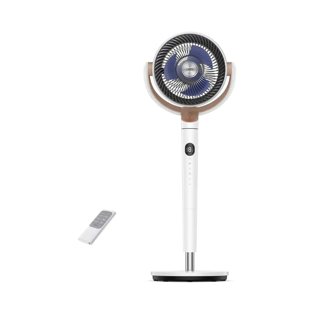 Dreo PolyFan 502 — ventilateur sur pied blanc — image 2