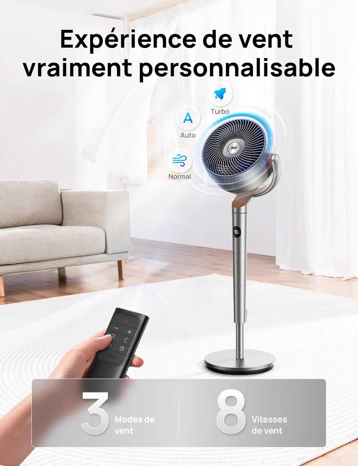 Dreo PolyFan 502 — ventilation silencieuse — image 7